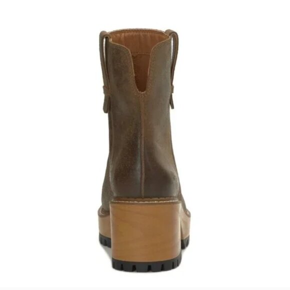 new LUCKY BRAND Black Leather Rhoslyn Boots $149 RETAIL - Picture 3 of 4